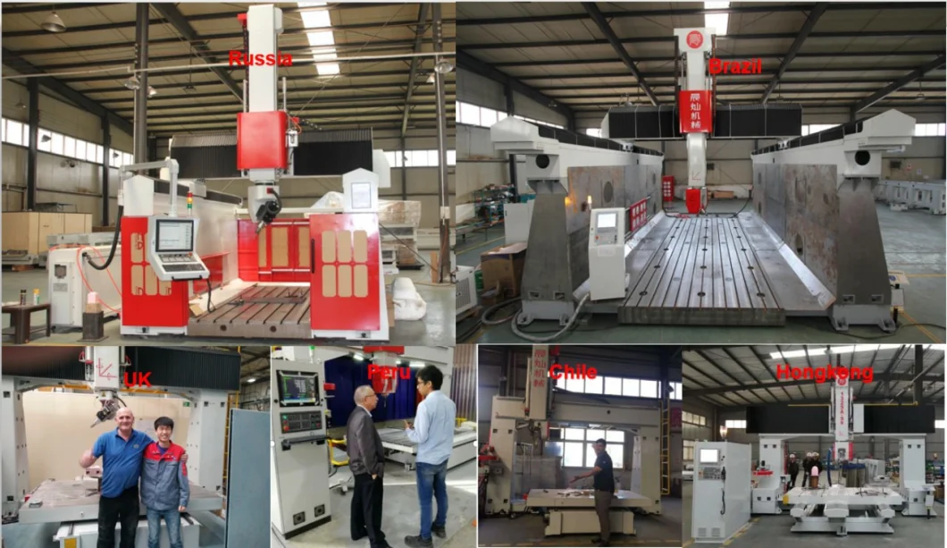 3 Axis Milling Machine Router Alu-Composite Panel 3 Axis 5 Axis Cutting Machine for Constrution Industry