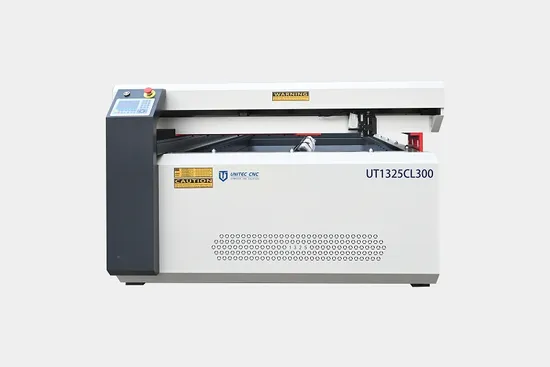 CO2 300W 500W 600W Máquina de corte a laser CNC para madeira Acrílico Tecido de couro Fibra de vidro Pano de fibra de carbono PVC Plástico Junta de borracha Espuma Metal Aço