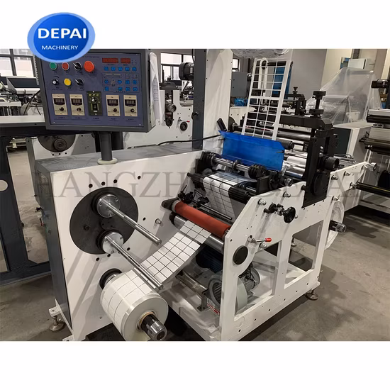 Máquina automática de corte de adesivos para embalagens de papel dobrável