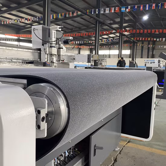 Máquina de corte automática de tecido Máquina de tapete de carro Máquina de fazer bolsas de couro Máquina de vestuário Máquina têxtil